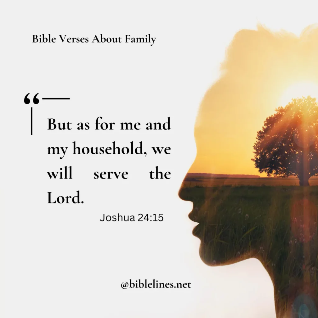 Bible Verses About family