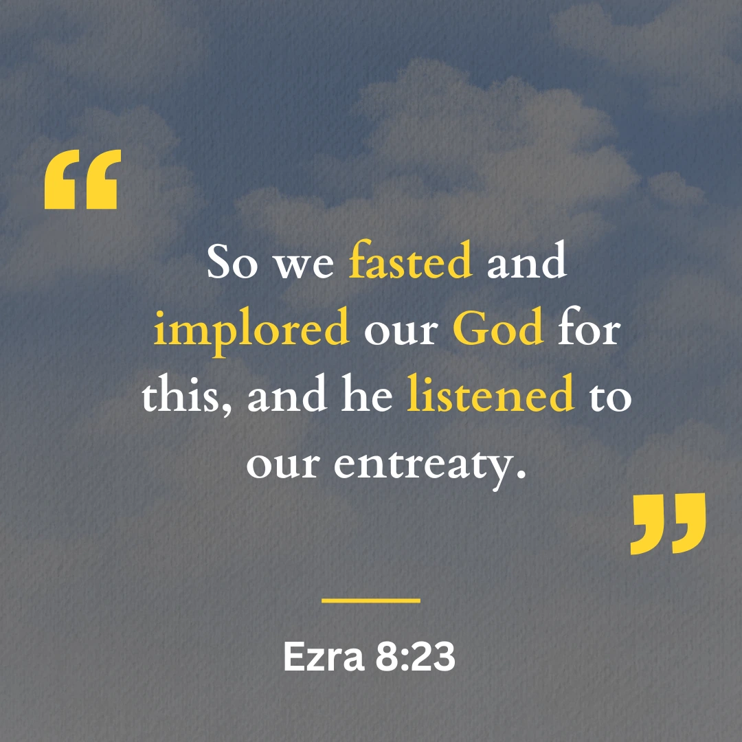 Direct Scriptural References to Fasting for Breakthrough