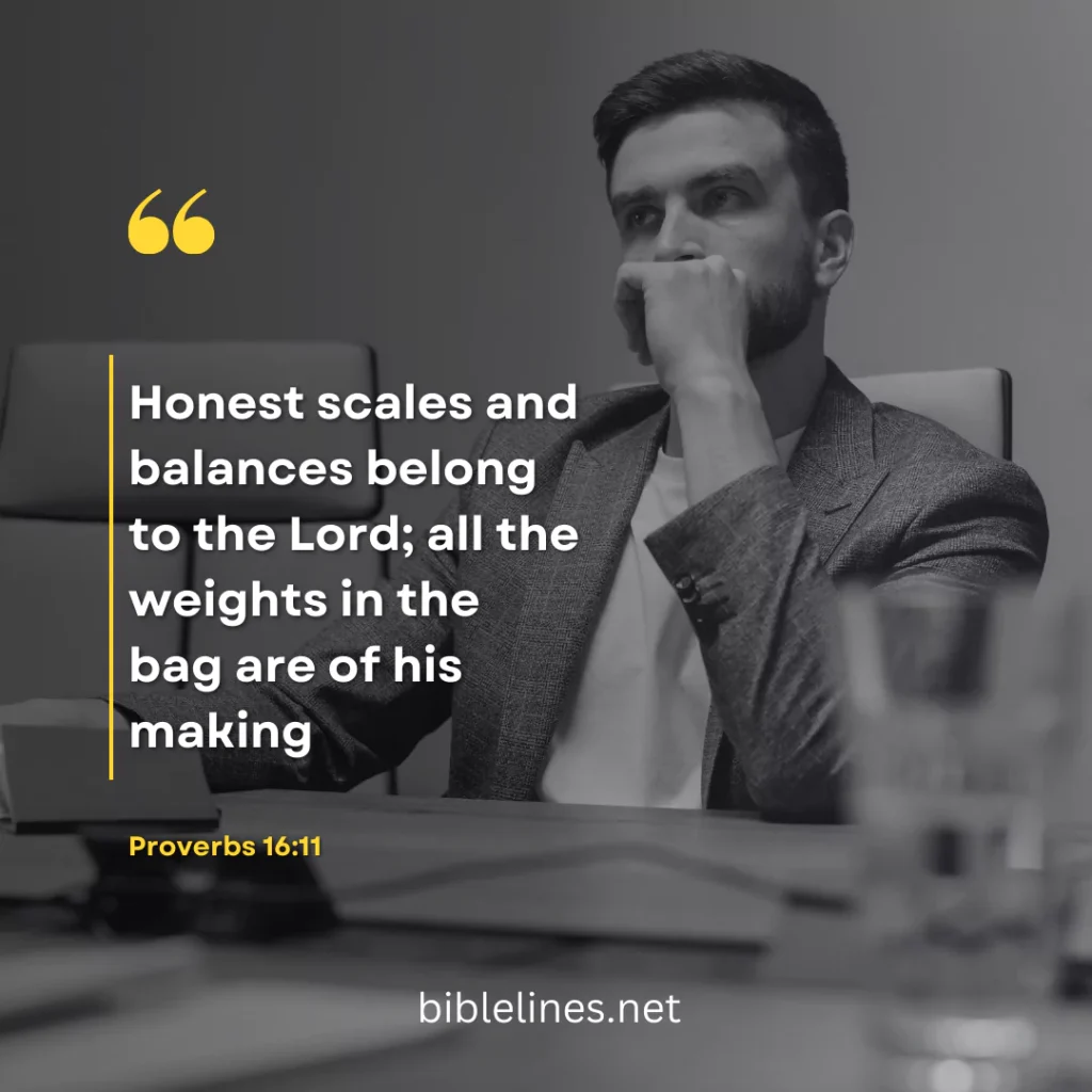 Bible Verses About Honesty In Business