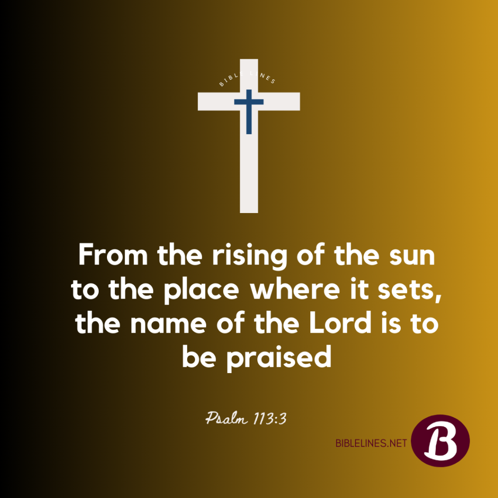 The Sun As A Sign Of God’s Creation